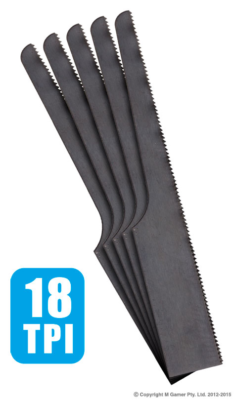 Coarse Pitch 18TPI Air Saw Blades